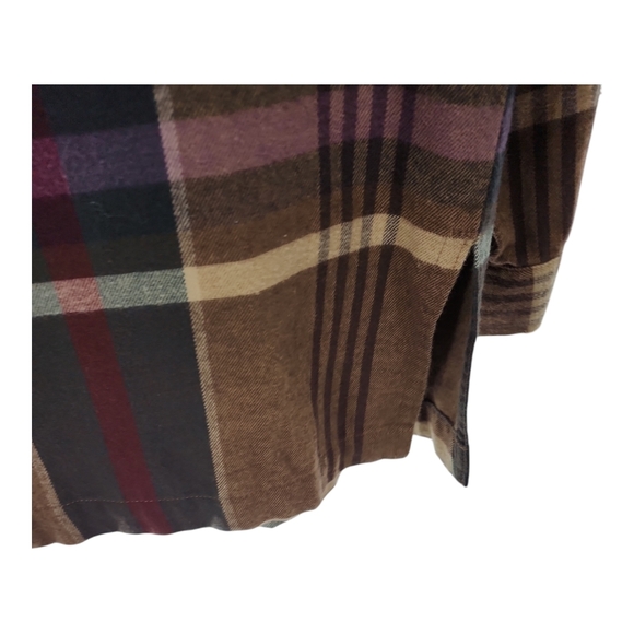 Men's Plaid Jacket/Overshirt - Multicolor - Picture 3 of 7